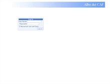 Tablet Screenshot of albosedicaaf.servizicgil.it